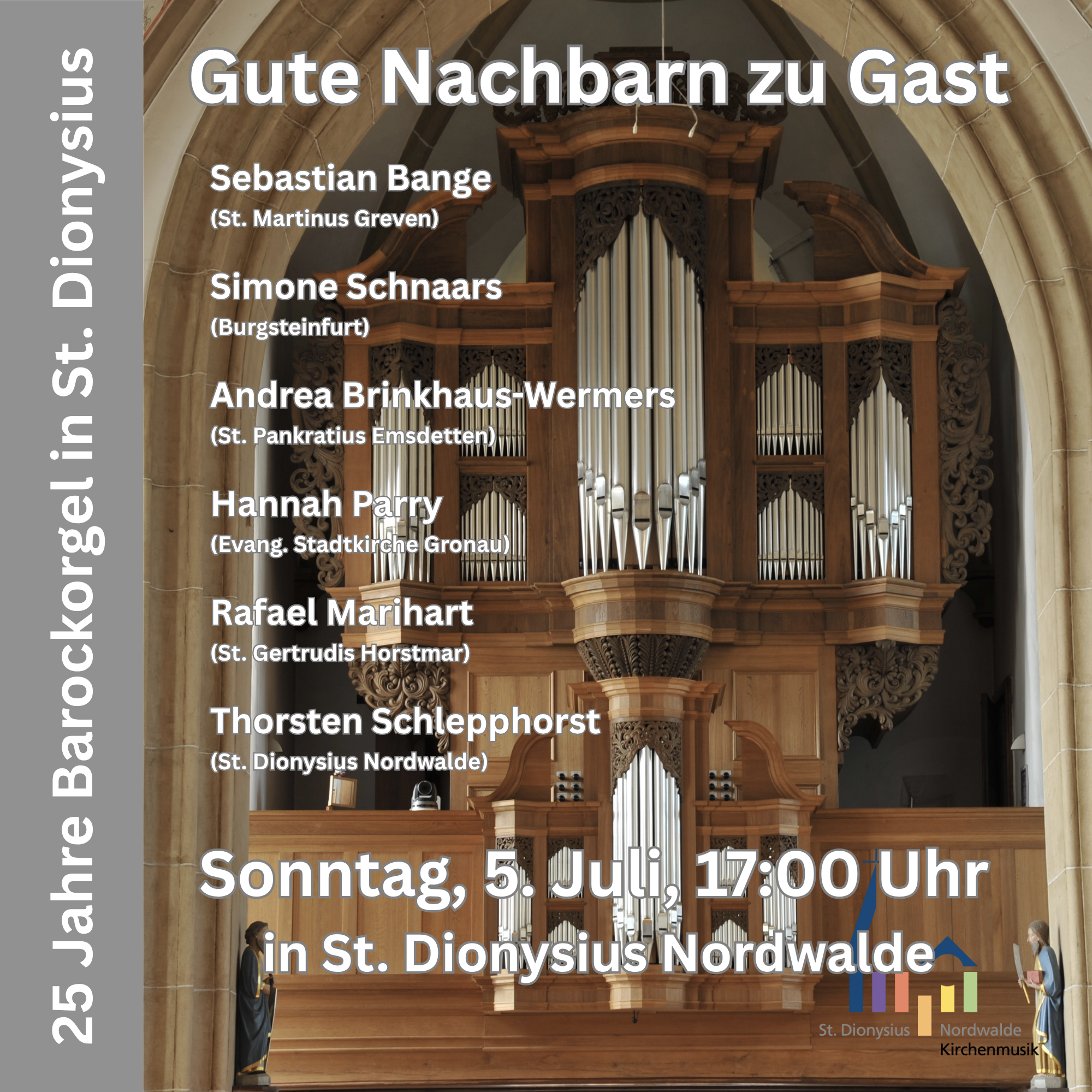 Plakat Gute Nachbarn zu Gast